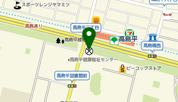 高島平警察署高島平駅前交番の地図画像