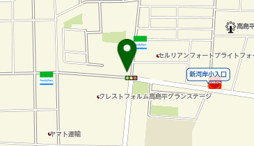 高島平警察署新河岸交番の地図画像