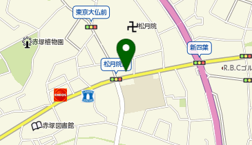 高島平警察署松月院前交番の地図画像