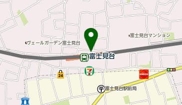 練馬警察署富士見台駅前交番の地図画像