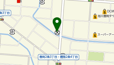 旭川東警察署豊岡交番の地図画像