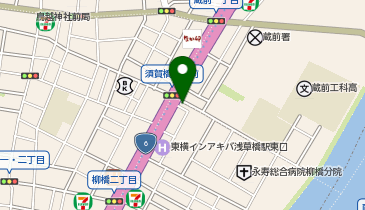 蔵前警察署須賀橋交番の地図画像