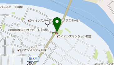 尾久警察署尾竹橋交番の地図画像