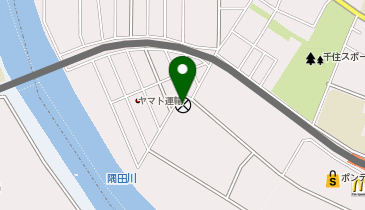 千住警察署緑町交番の地図画像