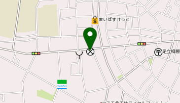 千住警察署旭町交番の地図画像