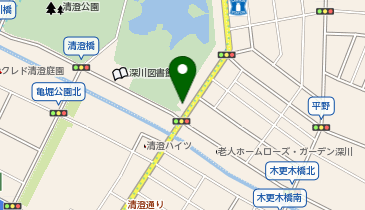 深川警察署清澄庭園前交番の地図画像