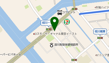 深川警察署枝川交番の地図画像