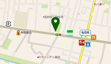 城東警察署砂町交番の地図画像