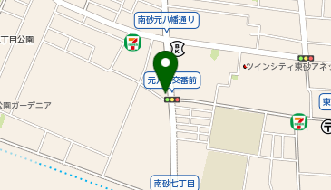 城東警察署元八幡交番の地図画像