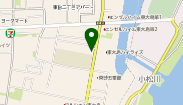 城東警察署番所橋交番の地図画像