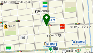 本所警察署菊川二丁目交番の地図画像