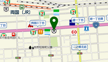本所警察署両国(仮設)交番の地図画像