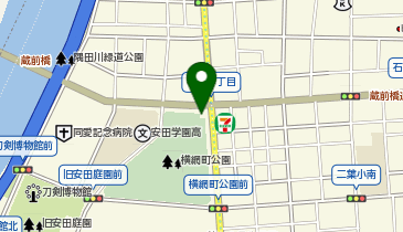 本所警察署横網交番の地図画像