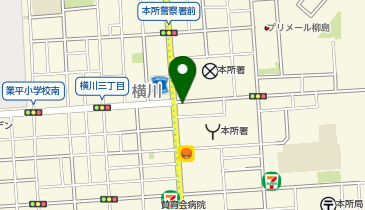 本所警察署横川交番の地図画像