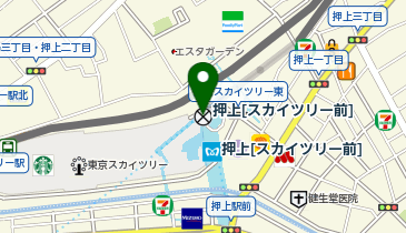本所警察署押上駅前交番の地図画像