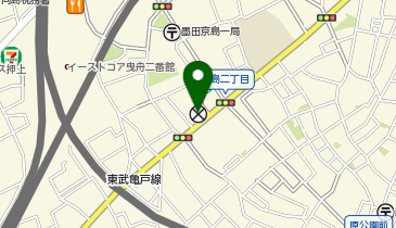 向島警察署京島交番の地図画像