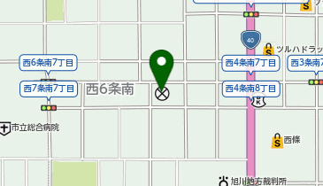 名寄警察署西五条南交番の地図画像