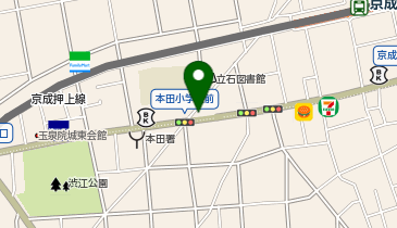 葛飾警察署立石交番の地図画像