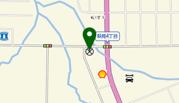 稚内警察署朝日交番の地図画像