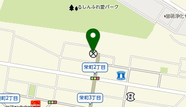 留萌警察署駅前交番の地図画像