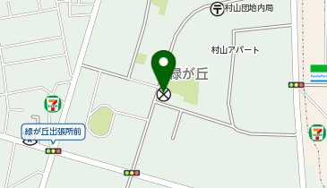 東大和警察署村山交番の地図画像