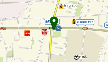 府中警察署栄町交番の地図画像