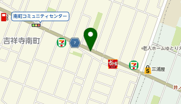 武蔵野警察署南町交番の地図画像