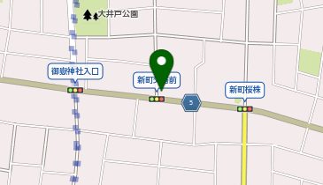 青梅警察署新町交番の地図画像