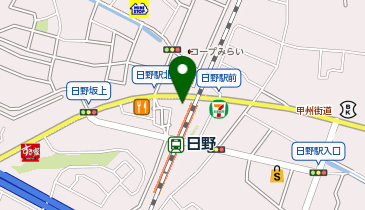 日野警察署日野駅前交番の地図画像