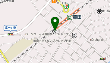 日野警察署豊田駅前交番の地図画像