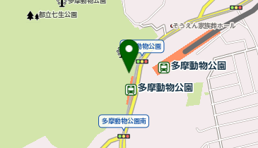 日野警察署多摩動物公園前交番の地図画像