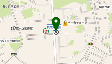 多摩中央警察署貝取交番の地図画像