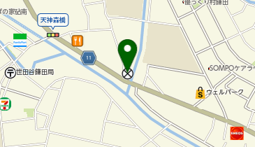 成城警察署鎌田駐在所の地図画像