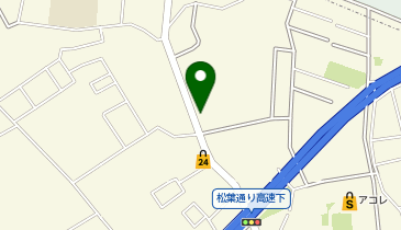 成城警察署松葉通駐在所の地図画像