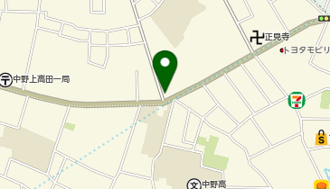 中野警察署昭和さくら駐在所の地図画像