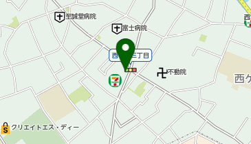 滝野川警察署谷戸駐在所の地図画像