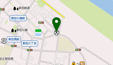 西新井警察署新田駐在所の地図画像