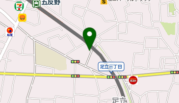 綾瀬警察署足立駐在所の地図画像