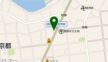 亀有警察署西水元駐在所の地図画像