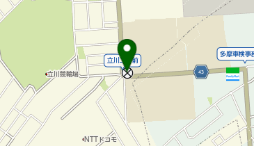 立川警察署曙町駐在所の地図画像
