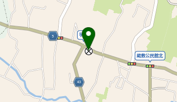 東大和警察署芋窪駐在所の地図画像