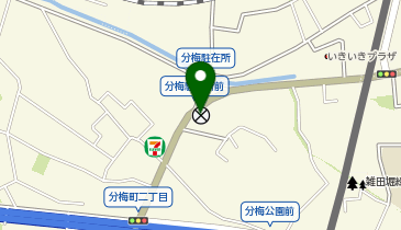 府中警察署分梅駐在所の地図画像