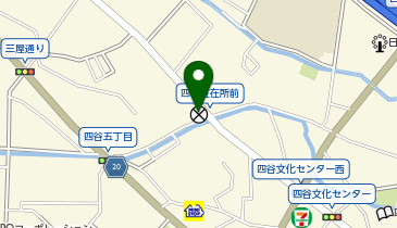 府中警察署四谷駐在所の地図画像