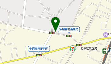 府中警察署多磨駐在所の地図画像