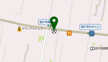 小金井警察署共益駐在所の地図画像