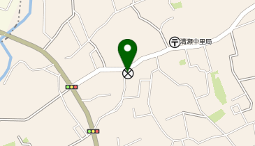 東村山警察署中里駐在所の地図画像