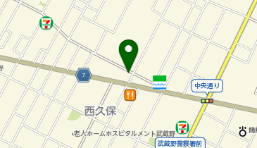 武蔵野警察署三谷通駐在所の地図画像