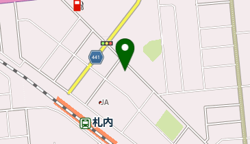 帯広警察署札内交番の地図画像