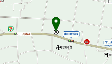五日市警察署山田駐在所の地図画像