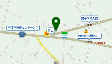 福生警察署渕上駐在所の地図画像